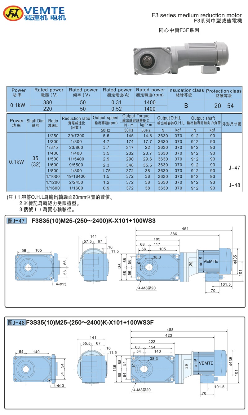 標(biāo)準(zhǔn)型大速比帶電機(jī)0.1KW-實心軸 標(biāo)準(zhǔn)型大速比帶電機(jī)0.1KW-實心軸